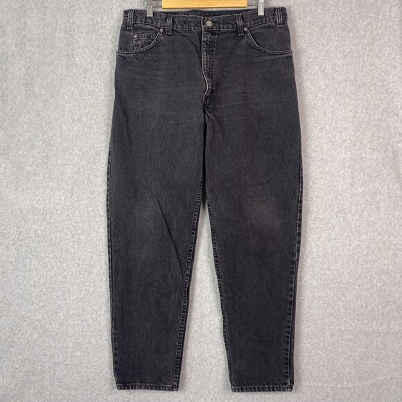 Levi's Other - Vintage Levis Mens 38x32 Orange Tab Black 550 Jeans Made in USA